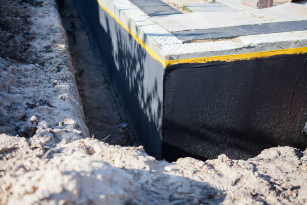 Professional Interior Drainage System technician working in Lake Bluff, IL